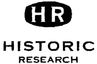 HR HISTORIC RESEARCH logo