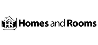 HR HOMES AND ROOMS logo