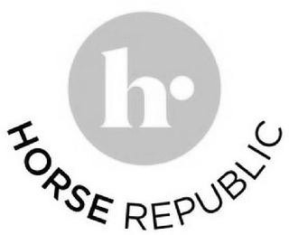 HR HORSE REPUBLIC logo