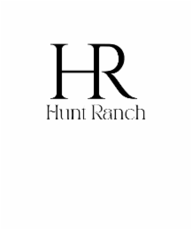 HR HUNT RANCH logo