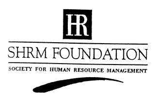 HR SHRM FOUNDATION SOCIETY FOR HUMAN RESOURCE MANAGEMENT logo