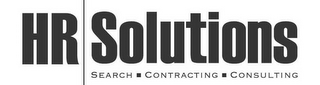 HR SOLUTIONS SEARCH CONTRACTING CONSULTING logo