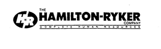 HR THE HAMILTON-RYKER COMPANY COMPLETE HUMAN RESOURCES logo