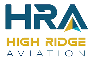 HRA HIGH RIDGE AVIATION logo