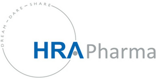 HRA PHARMA DREAM - DARE - SHARE logo