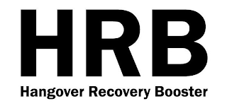 HRB HANGOVER RECOVERY BOOSTER logo