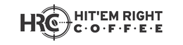 HRC HIT'EM RIGHT C·O·F·F·E·E logo