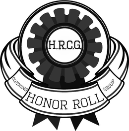 H.R.C.G. HONOR ROLL CLOTHING GROUP logo