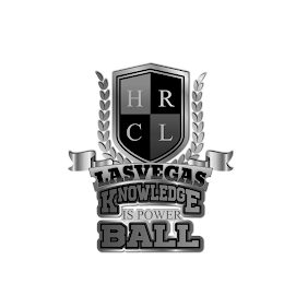 HRCL LASVEGAS KNOWLEDGE IS POWER BALL logo