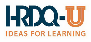 HRDQ-U IDEAS FOR LEARNING logo