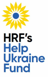 HRF'S HELP UKRAINE FUND logo