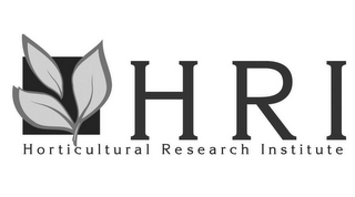 HRI HORTICULTURAL RESEARCH INSTITUTE logo