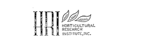 HRI HORTICULTURAL RESEARCH INSTITUTE, INC. logo