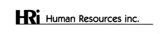 HRI HUMAN RESOURCES INC. logo