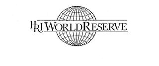 HRI WORLD RESERVE logo