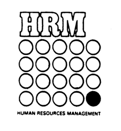 HRM HUMAN RESOURCES MANAGEMENT logo