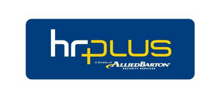 HRPLUS A DIVISION OF ALLIEDBARTON SECURITY SERVICES logo