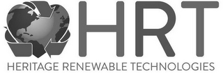 HRT HERITAGE RENEWABLE TECHNOLOGIES logo