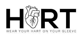 HRT WEAR YOUR HART ON YOUR SLEEVE logo