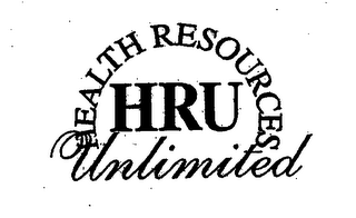 HRU HEALTH RESOURCES UNLIMITED logo