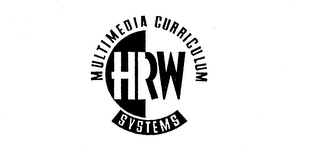 HRW MULTIMEDIA CURRICULUM SYSTEMS logo