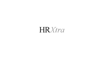 HRXTRA logo