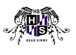 HS H S HUGH SIMMS logo
