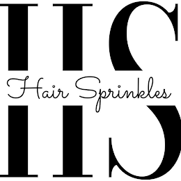 HS HAIR SPRINKLES logo