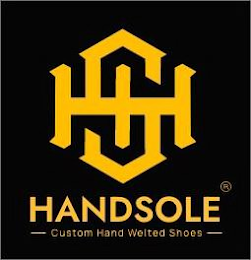 HS HANDSOLE CUSTOM HAND WELTED SHOES logo