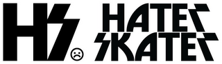 HS HATER SKATER logo