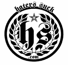 HS HATERS SUCK.COM logo