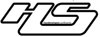 HS HAYDENSHAPES SURFBOARDS logo