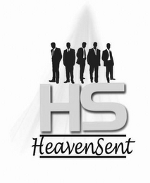 HS HEAVEN SENT logo