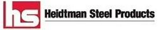 HS HEIDTMAN STEEL PRODUCTS logo