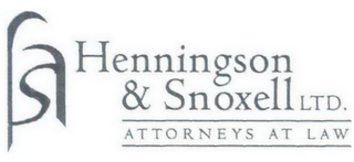 HS HENNINGSON & SNOXELL LTD. ATTORNEYS AT LAW logo