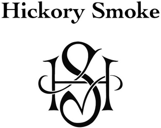 HS HICKORY SMOKE logo