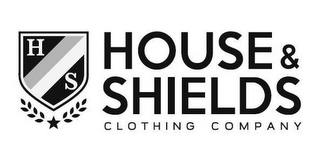 HS HOUSE & SHIELDS CLOTHING COMPANY logo