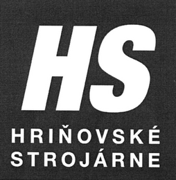 HS HRINOVSKÉ STROJÁRNE logo
