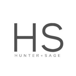 HS HUNTER + SAGE logo