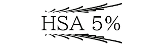 HSA 5% logo