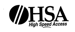 HSA HIGH SPEED ACCESS logo