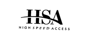 HSA HIGH SPEED ACCESS logo