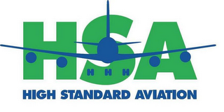 HSA HIGH STANDARD AVIATION logo