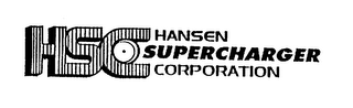 HSC HANSEN SUPERCHARGER CORPORATION logo