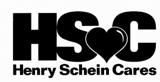 HSC HENRY SCHEIN CARES logo
