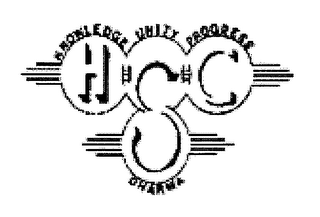 HSC KNOWLEDGE UNITY PROGRESS DHARMA logo