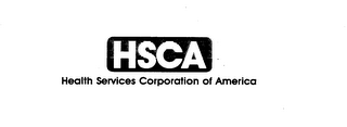 HSCA HEALTH SERVICES CORPORATION OF AMERICA logo