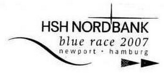 HSH NORDBANK BLUE RACE 2007 NEWPORT HAMBURG logo