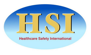 HSI HEALTHCARE SAFETY INTERNATIONAL logo
