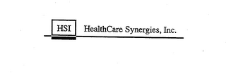HSI HEALTHCARE SYNERGIES, INC. logo